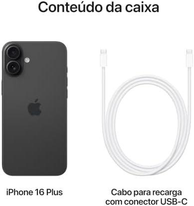 Apple iPhone 16 Plus (128 GB) – Preto