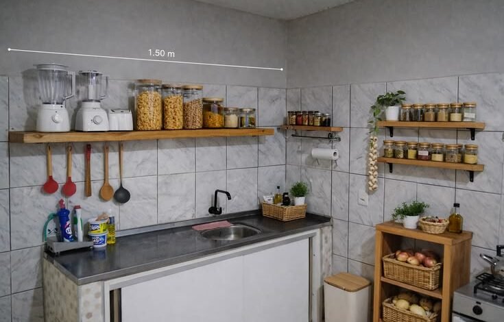 organizar cozinha pequena
